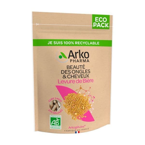 ARKOGELULES LEVURE BIERE REVIF BIO GEL 270