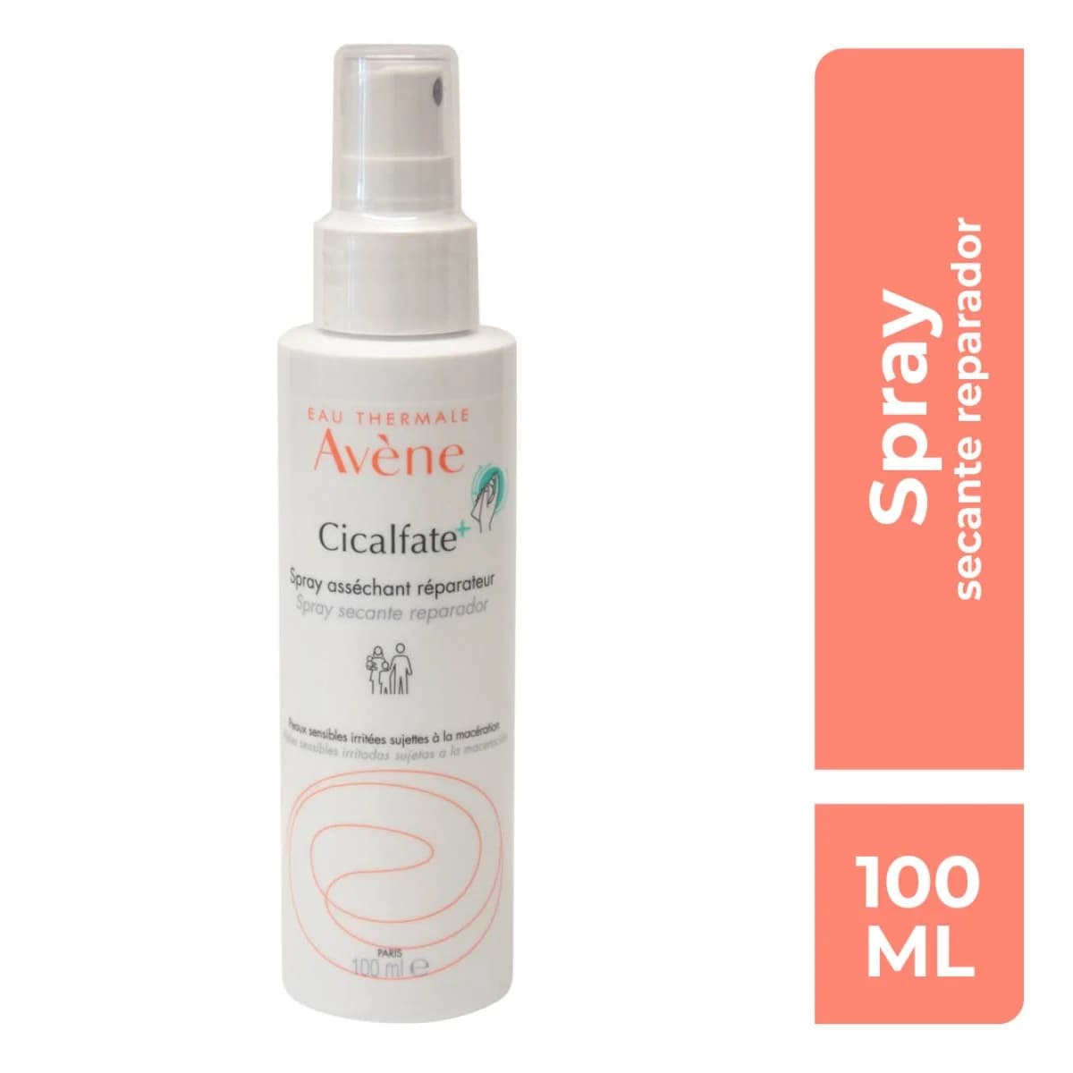 AVENE CICALFATE+ SPRAY ASSECH APAIS FL/100ML