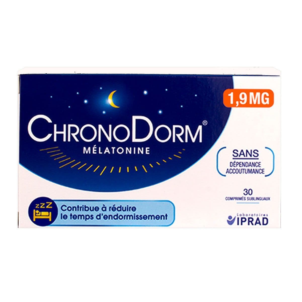 CHRONODORM FLASH MELATON 1,9MG CPR SUBL B/30