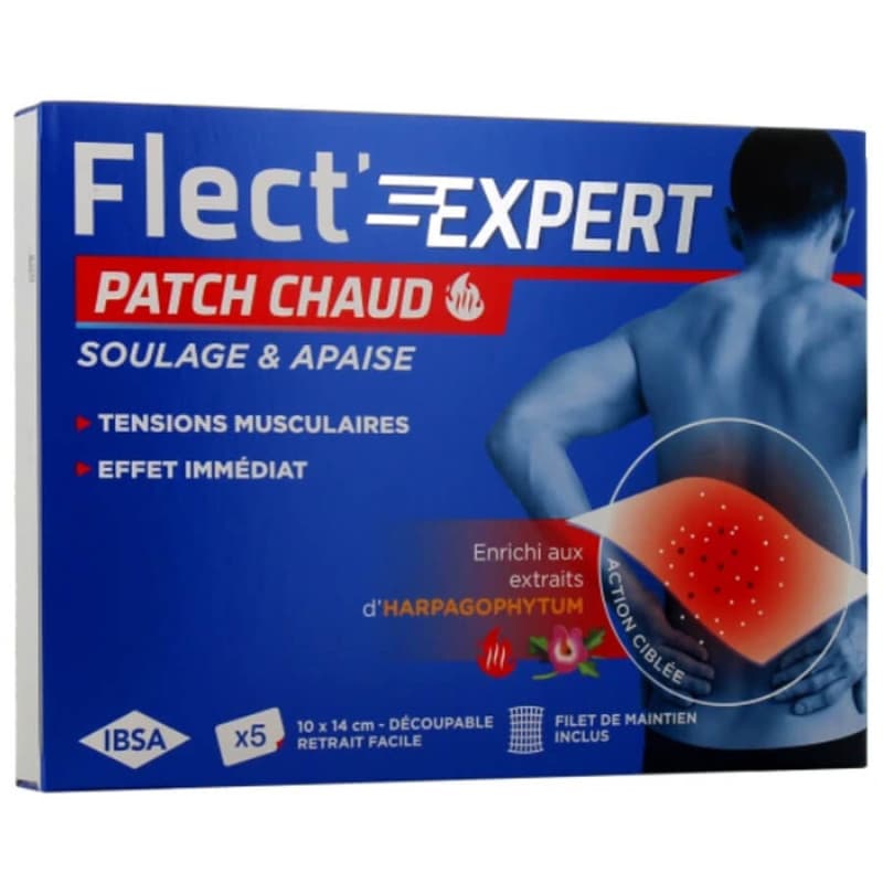 Ibsa Pharma FLECT'EXPERT PATCH CHAUD B/5