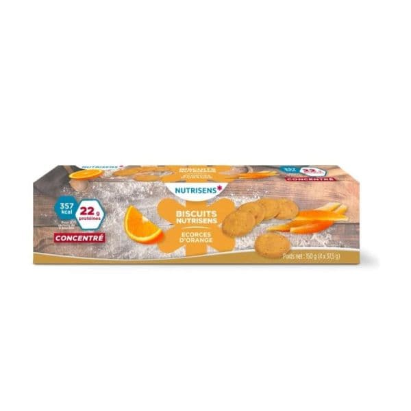 NUTRISENS BISCUIT ECORCE ORANGE 4SACH