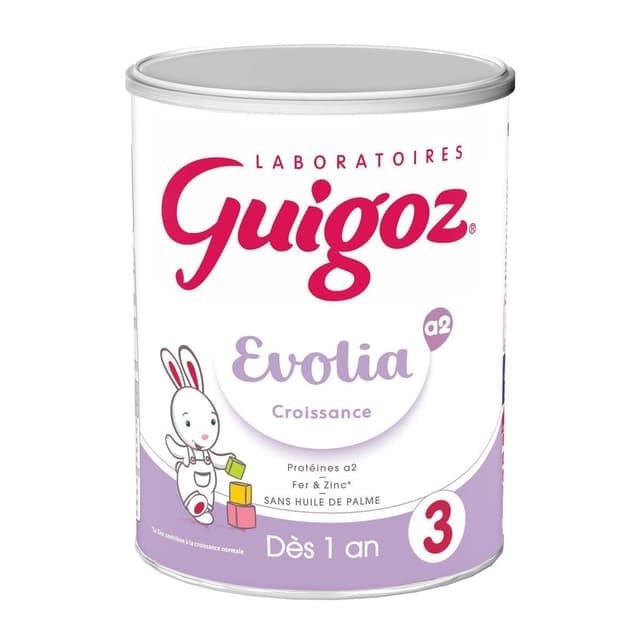 GUIGOZ EVOLIA A2 CROISSANCE LAIT PDR B/800G