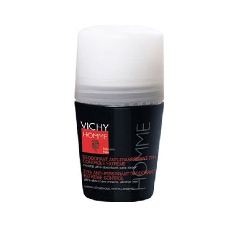 VICHY HOMME DEOD 72H ANTI-TRACE BILLE/50ML