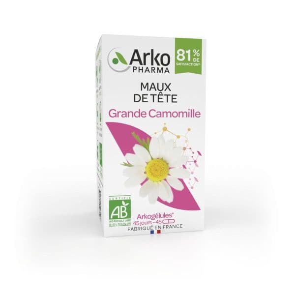 Arkopharma ARKOGELULES GRANDE CAMOMILLE BIO GEL FL/45