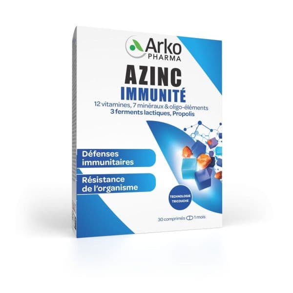 Arkopharma AZINC IMMUNITE TRI COUCHES CPR B/30