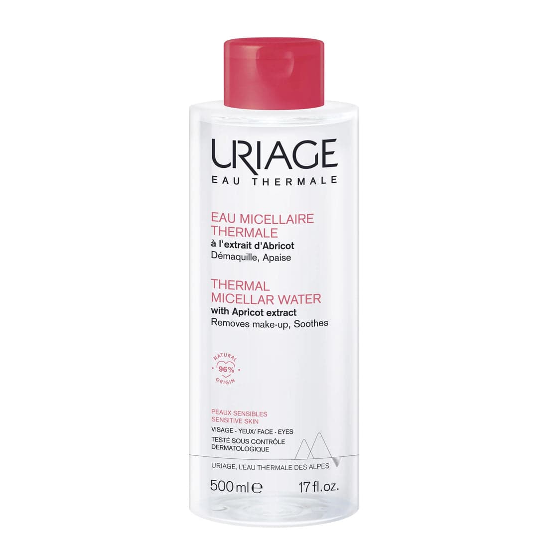 URIAGE EAU MICELLAIRE THERM PSENS FL/500ML