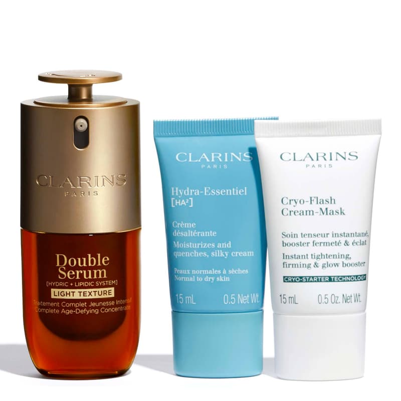 CLARINS COFFRET DOUBLE SERUM LIGHT 30ML