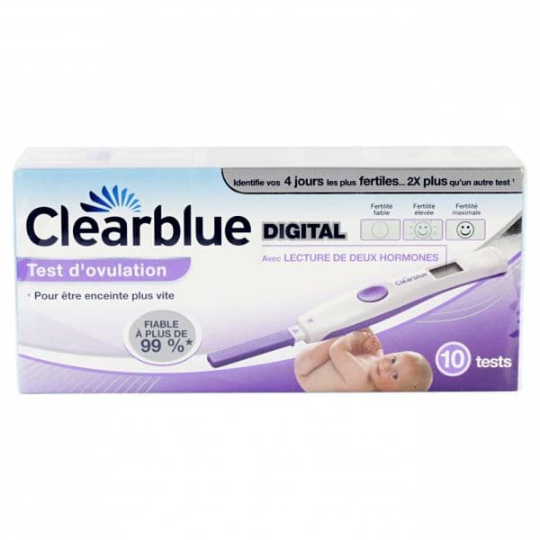 CLEARBLUE TEST OVULATION 2HORM B/10