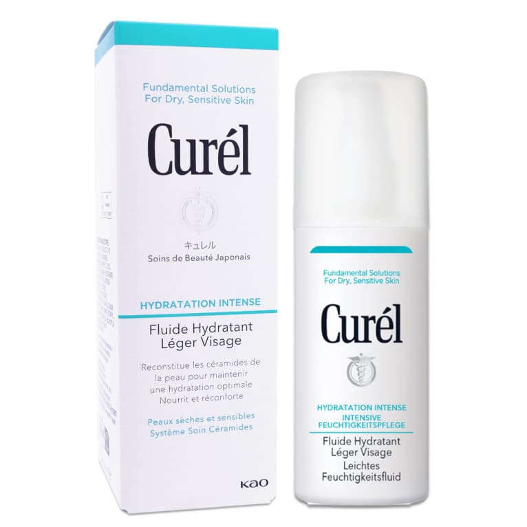 CUREL FLUIDE HYDR LEGER VISAGE 120G