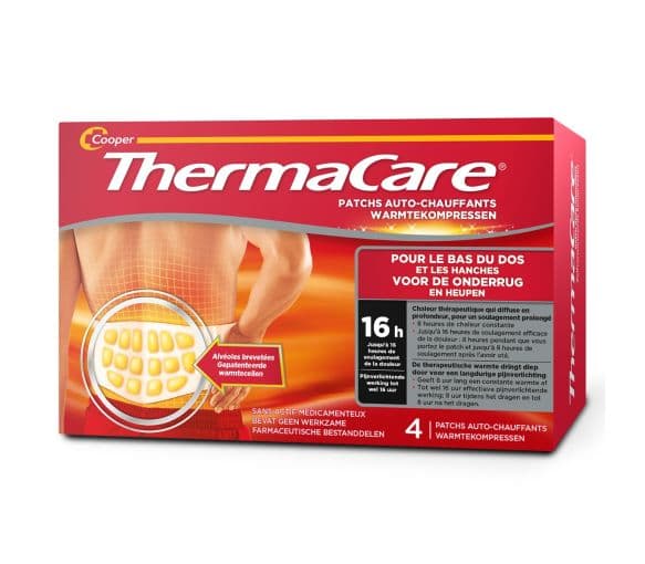 Inconnu COOPER THERMACARE PATCH CHAUFFANT DOS X4 DONT