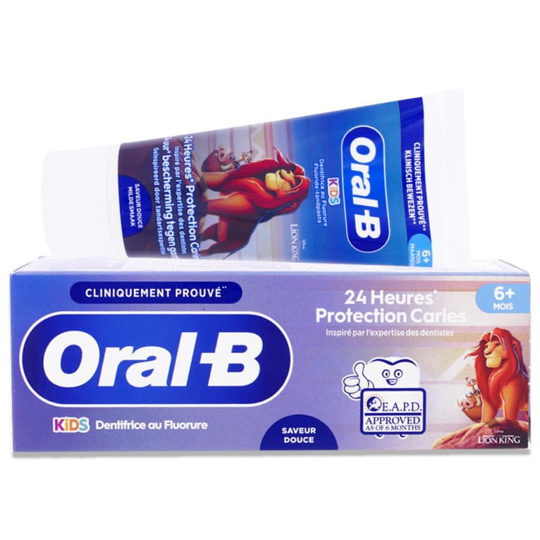 P&G Health ORAL B KIDS ROI LION DENTIF 6MOIS+ T/60ML