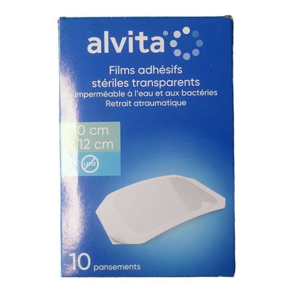 ALVITA FILM ADH STE 10X12CM B/10