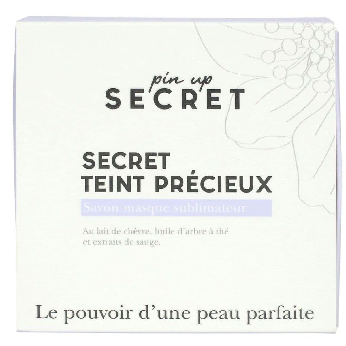 PIN UP SECRET SAVON-MASQUE AU LAIT DE CHEVRE