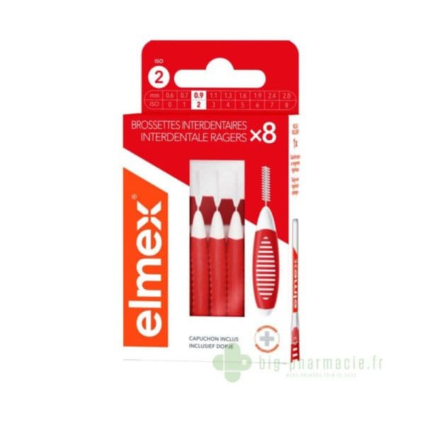ELMEX BROSSETT INT-DENT 0,9MM B/8