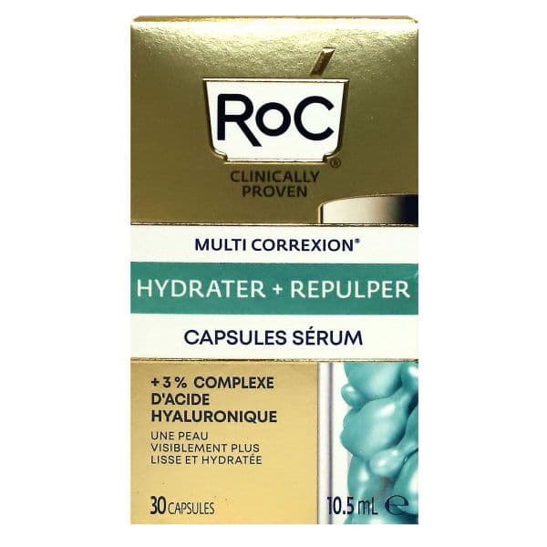 ROC HYDRATER+REPULPER CAPS SERUM P/30
