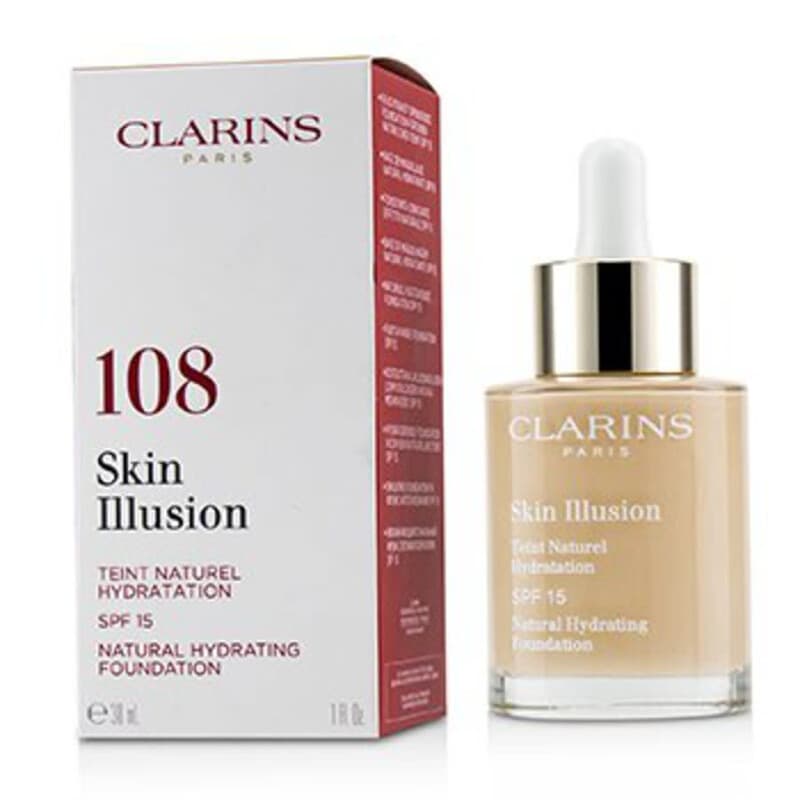 Clarins CLARINS MAQUILL FLDE SKIN ILLUS 108 SAND 30ML