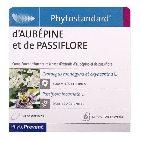 PHYTOSTANDARD AUBEPINE PASSIFLORE CPR B/30