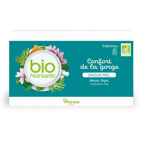 NUTRISANTE INFUS BIO TIS CONFORT GORGE 20SACH
