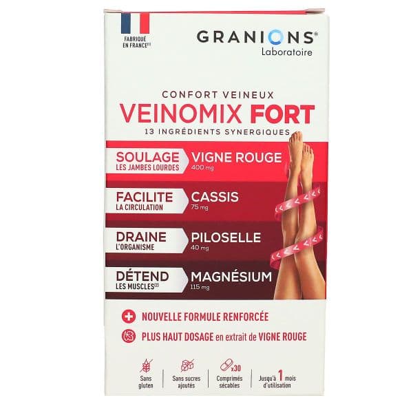 Ea Pharma Equilibre Attitude GRANIONS VEINOMIX FORT CPR B/30