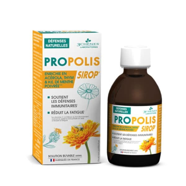 3 CHENES PROPOLIS SP FL/200ML