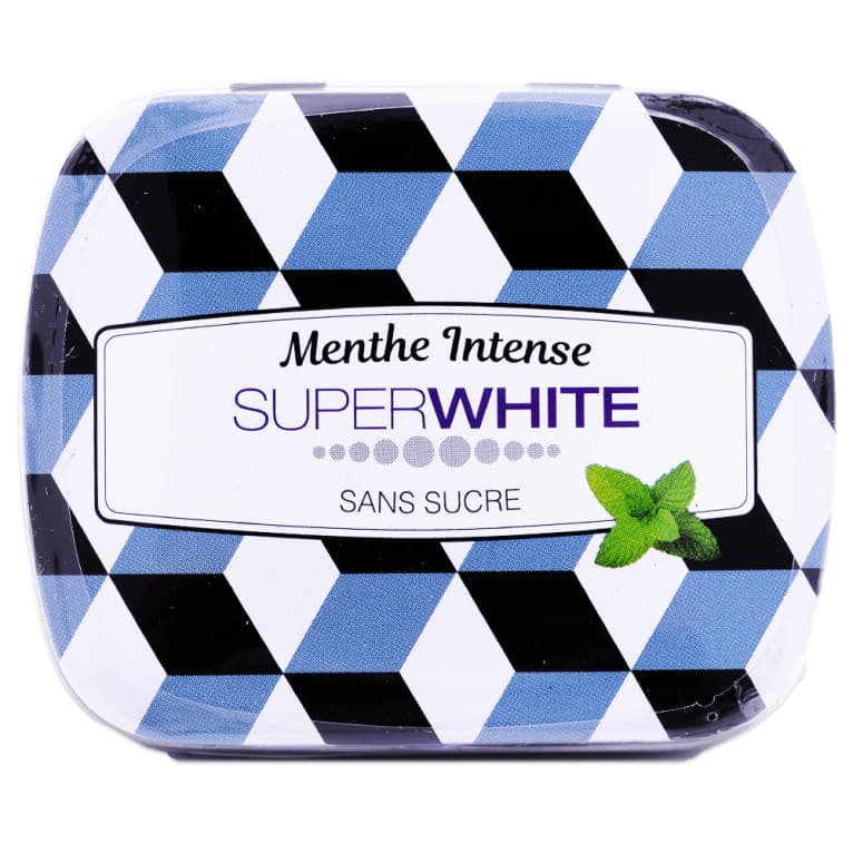 SUPERWHITE FRESH MINI PAST MENTHE INT B/50