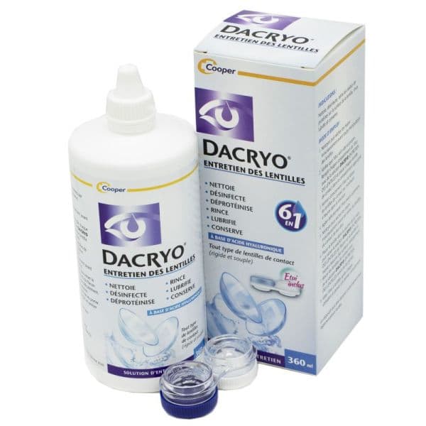 DACRYOLENS S LENT ENTRETIEN FL/360ML