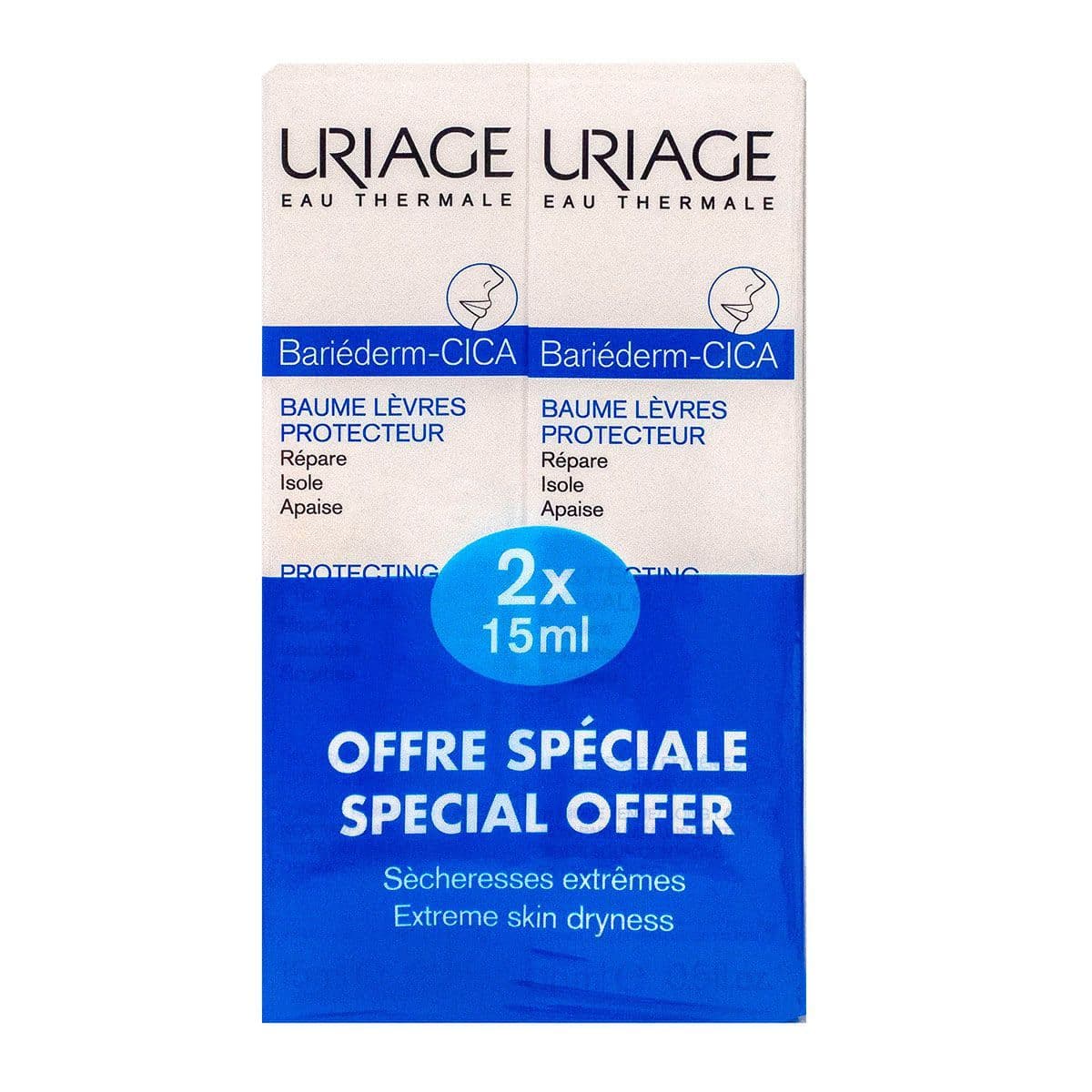 URIAGE BARIEDERM CICA LEVRES BME 2T/15ML