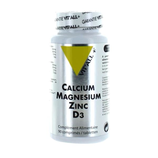 VIT'ALL+ CALCIUM MG ZINC D3 90CPR