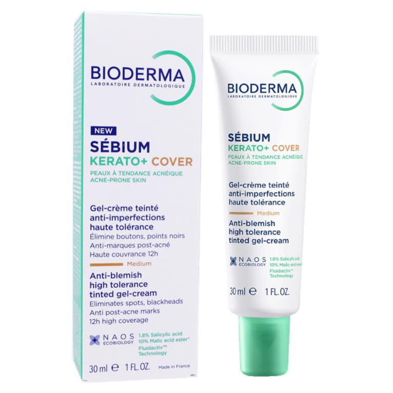 Naos Bioderma BIODERMA SEBIUM KERATO+ COVER GEL CR IMP 30ML