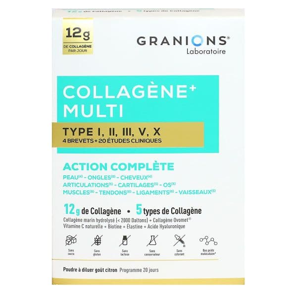 GRANIONS COLLAGENE MULTI PDR 20J P/260G