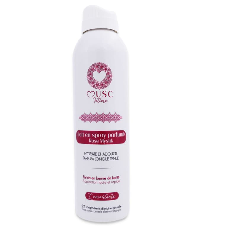 MUSC INTIME LAIT SPRAY PARFUME ROSE MYSTIC