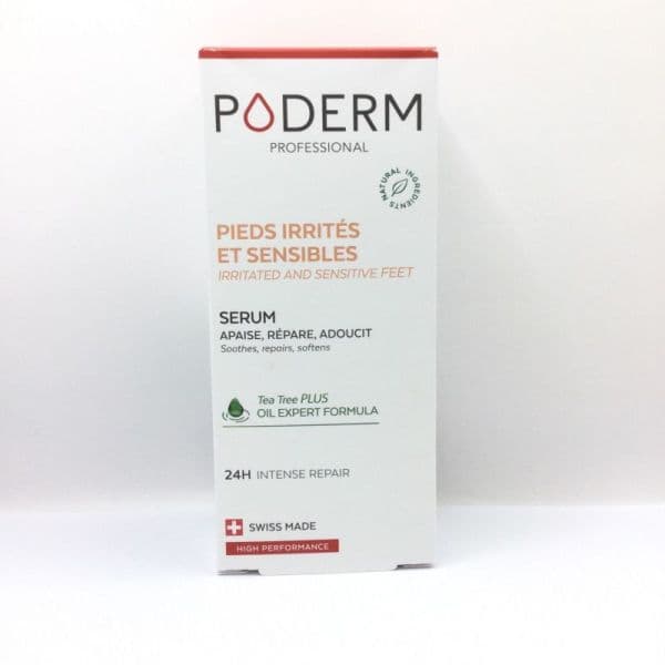 PODERM SERUM PIEDS SENS IRRIT FL/75ML