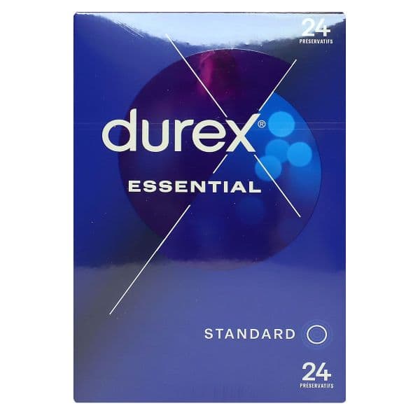 Reckitt Benckiser DUREX ESSENTIAL PRESERV LUBRIF B/24