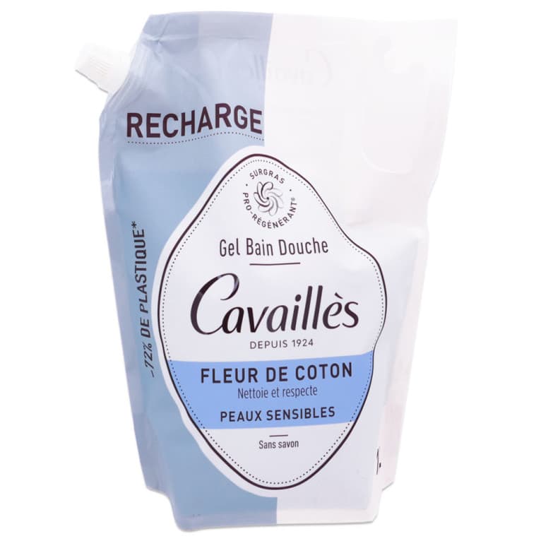 Rogé Cavaillès CAVAILLES GEL BAIN DCHE FL COTON ECO-RECH/1L