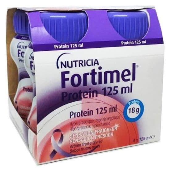 FORTIMEL COMP PROT NUTRIM FRAISE GIV 4/125ML