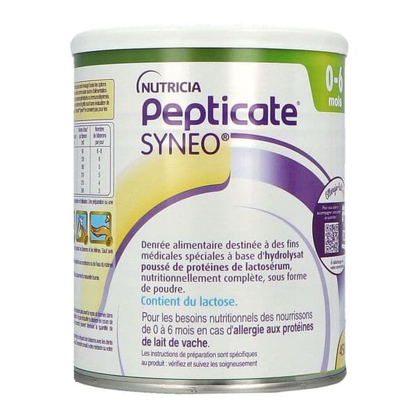 Nutricia Nutrition Clinique GALLIA BB EXP PEPTICATE PDR 0-6 MOIS B/450G