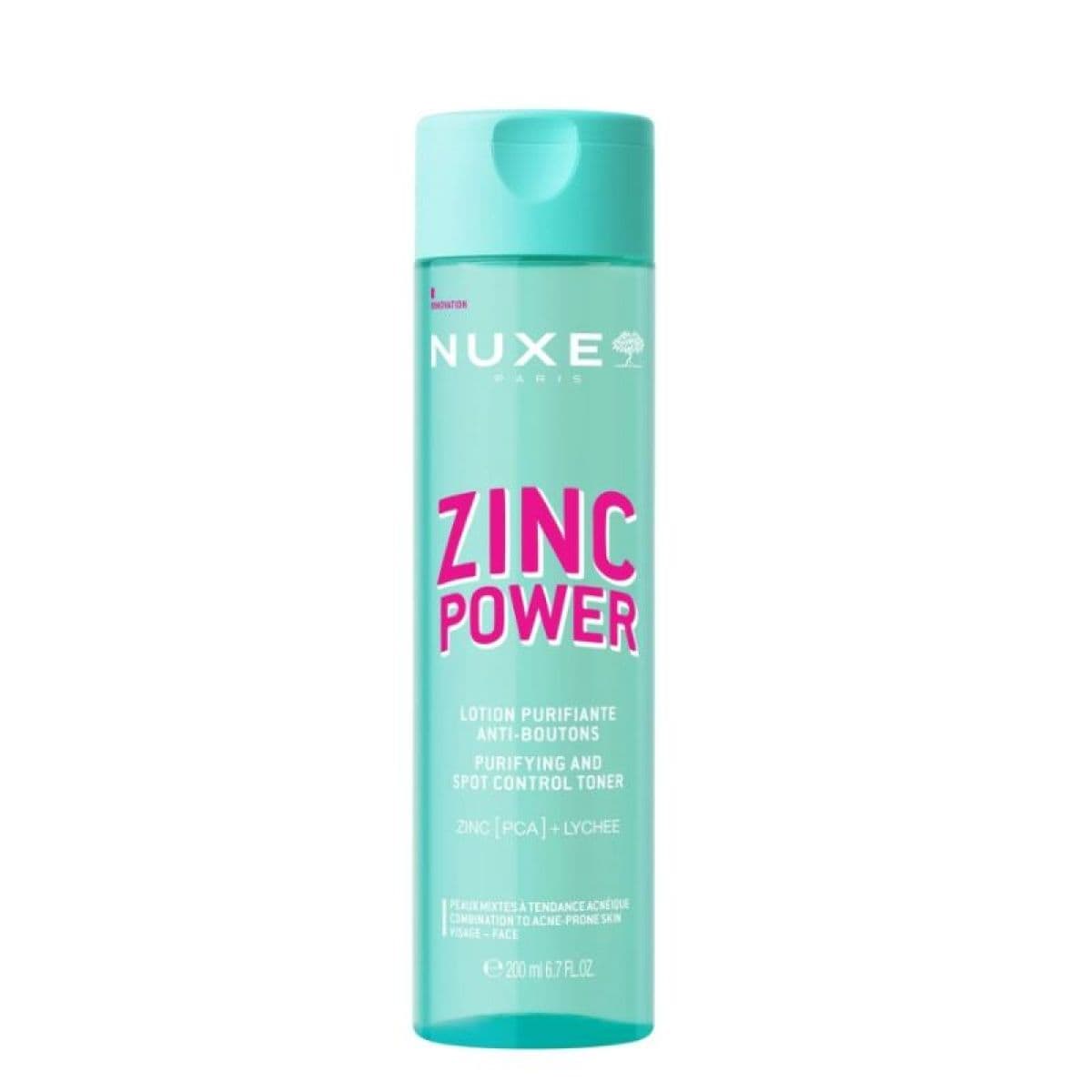 NUXE ZINC POWER LOT PURIF ANTI-BOUTONS 200ML