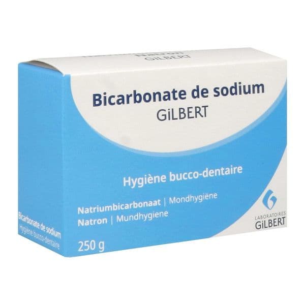 Gilbert Santé et Bien Etre BICARBONATE SODIUM GILBERT PDR B/250G