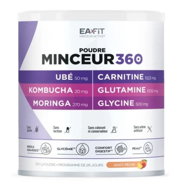 Ea Pharma Equilibre Attitude EAFIT MINCEUR 360 UBE KOMBU MORINGA PDR 275G