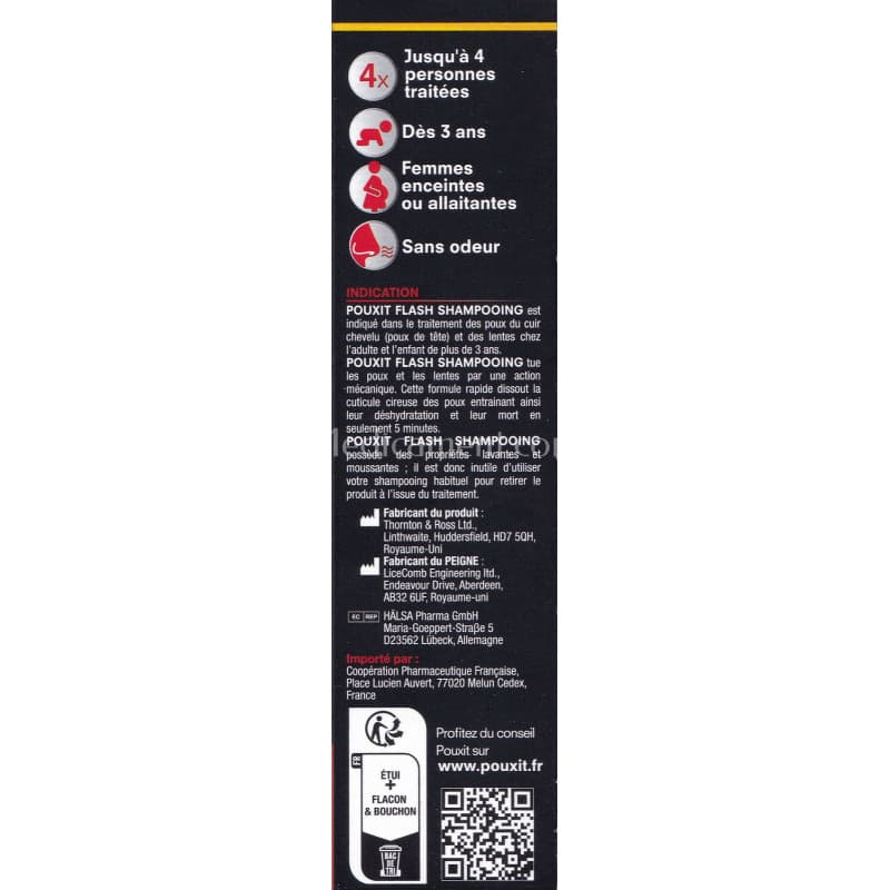 POUXIT FLASH SHAMP FL/100ML