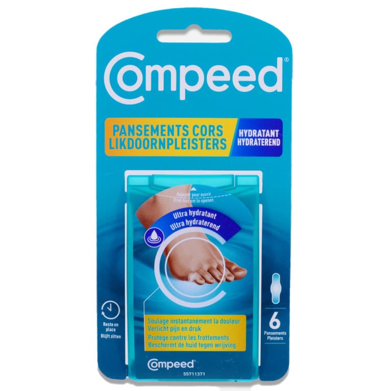COMPEED SOIN PIED PANS HYDRAT CORS ETUI/6