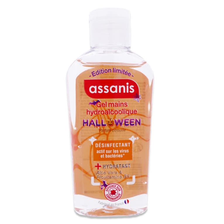 ASSANIS GEL MAINS HYDROALCOOL 80ML HALLOWEEN