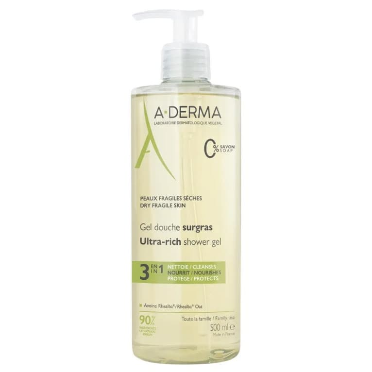 ADERMA GEL DCH SURG VIS CORPS FL/500ML