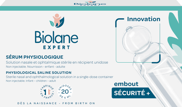 Havea Pharma BIOLANE EXP STERILE SERUM PHYSIO 20UNID/5ML