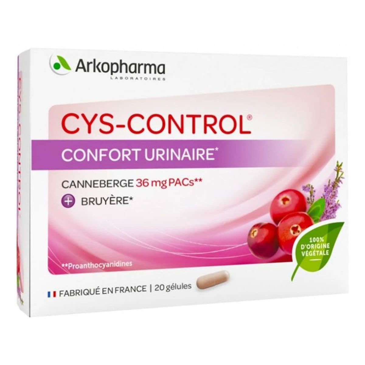 CYS-CONTROL 36MG GEL B/20