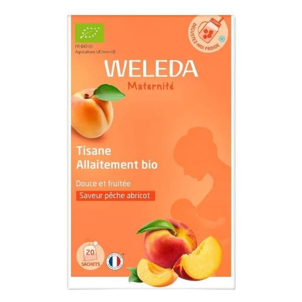 WELEDA MATERN TISANE ALLAIT PECHE/ABRICOT X20