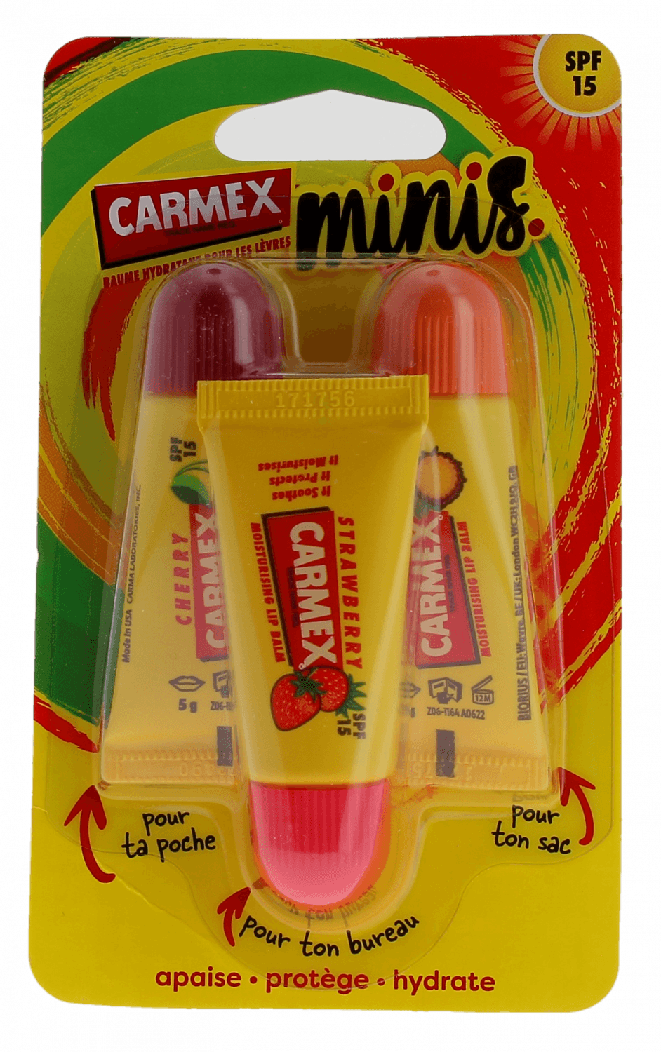 Majorelle CARMEX TRIO 3X5G