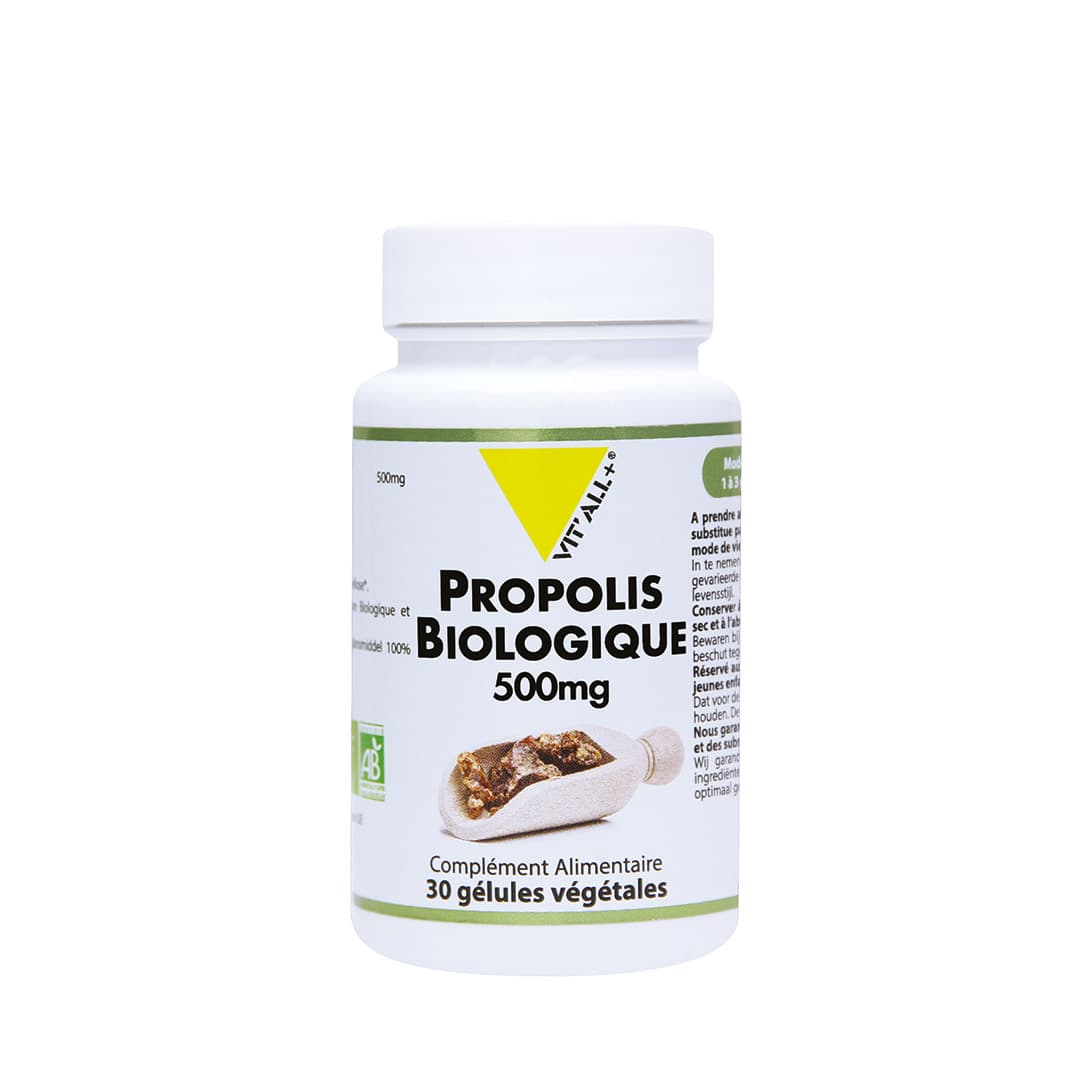 Inconnu VIT'ALL+ PROPOLIS BIO 500MG