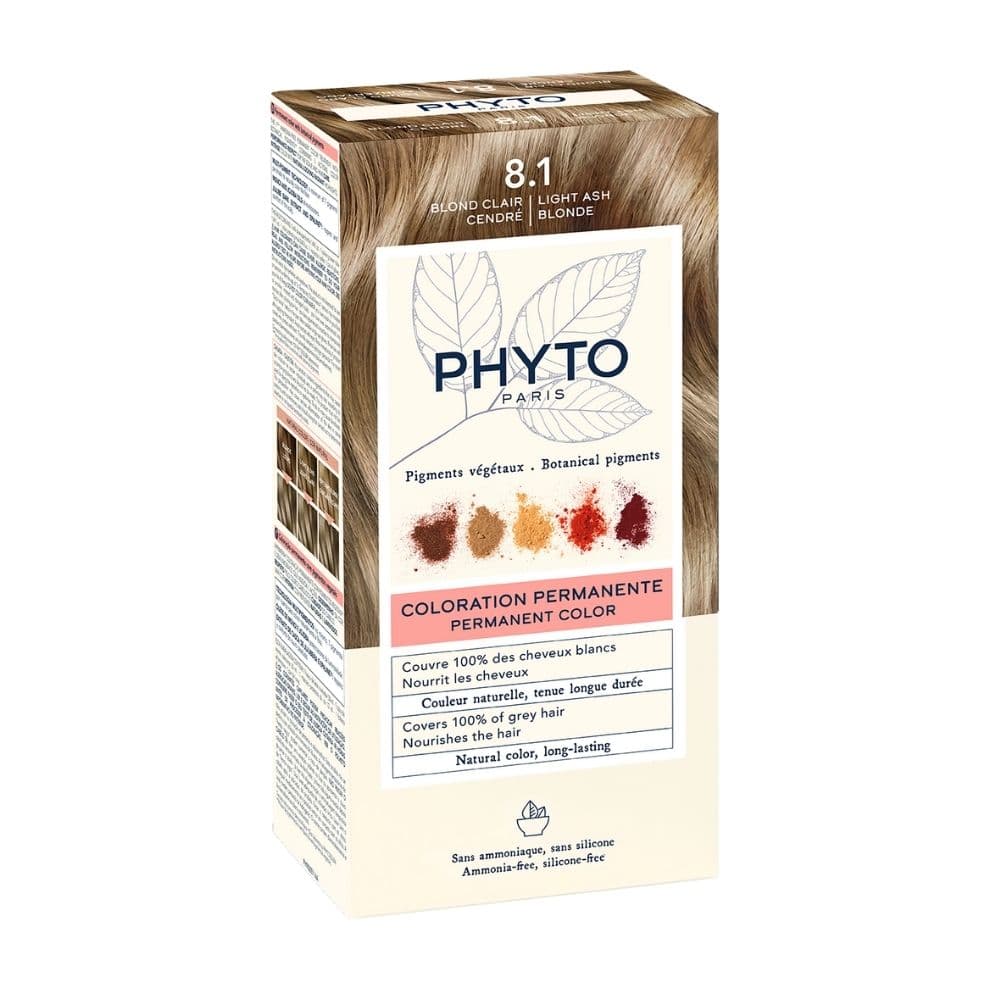 PHYTOCOLOR KIT COLOR PERMANENTE 8.1