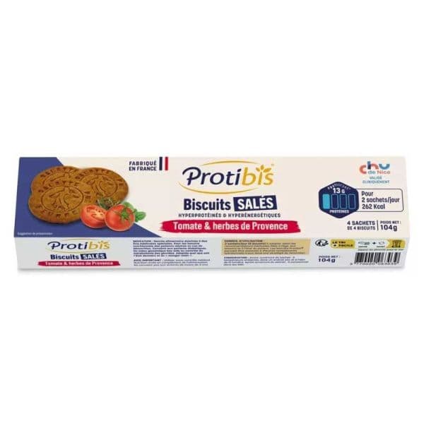 PROTIBIS HP-HC BISCUIT TOMATE HERBE PROV B/16